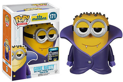 Funko Pop Gone Batty #171- Minions 2015 Summer Convention Exclusive (slight damage)