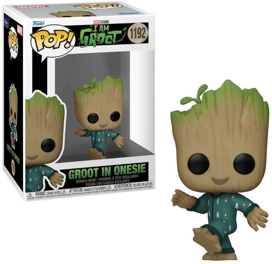 Funko POP Groot Dancing in Onesie #1192- Marvel I Am Groot