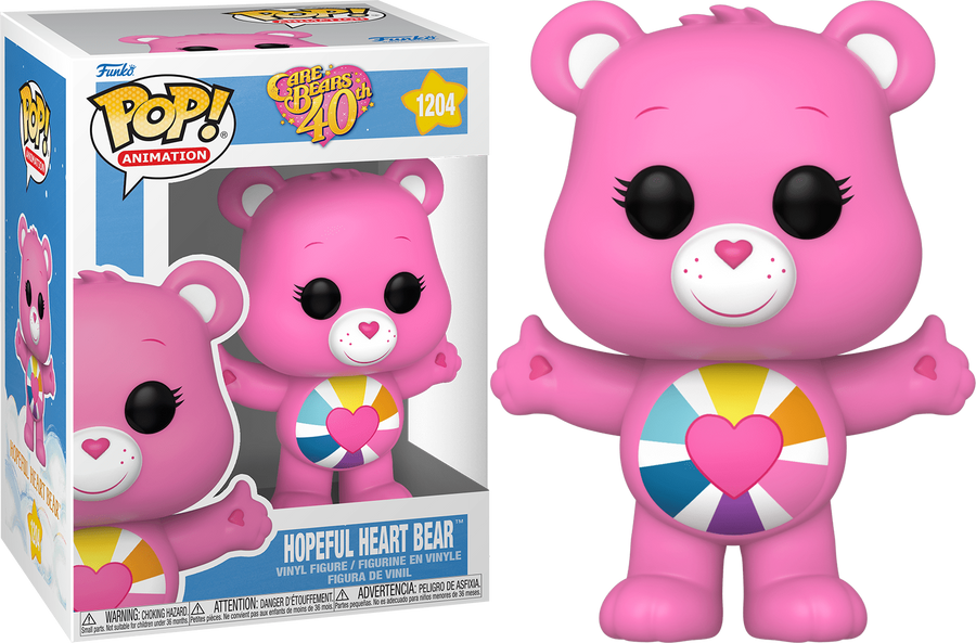 Funko POP Hopeful Heart Bear #1204 -Care Bears 40th Anniversary