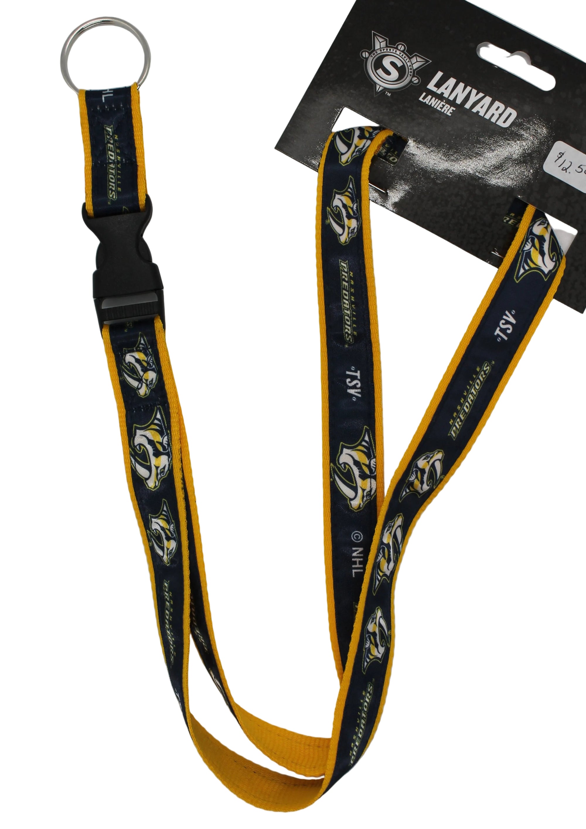 NHL Nashville Predators Webbed Lanyard