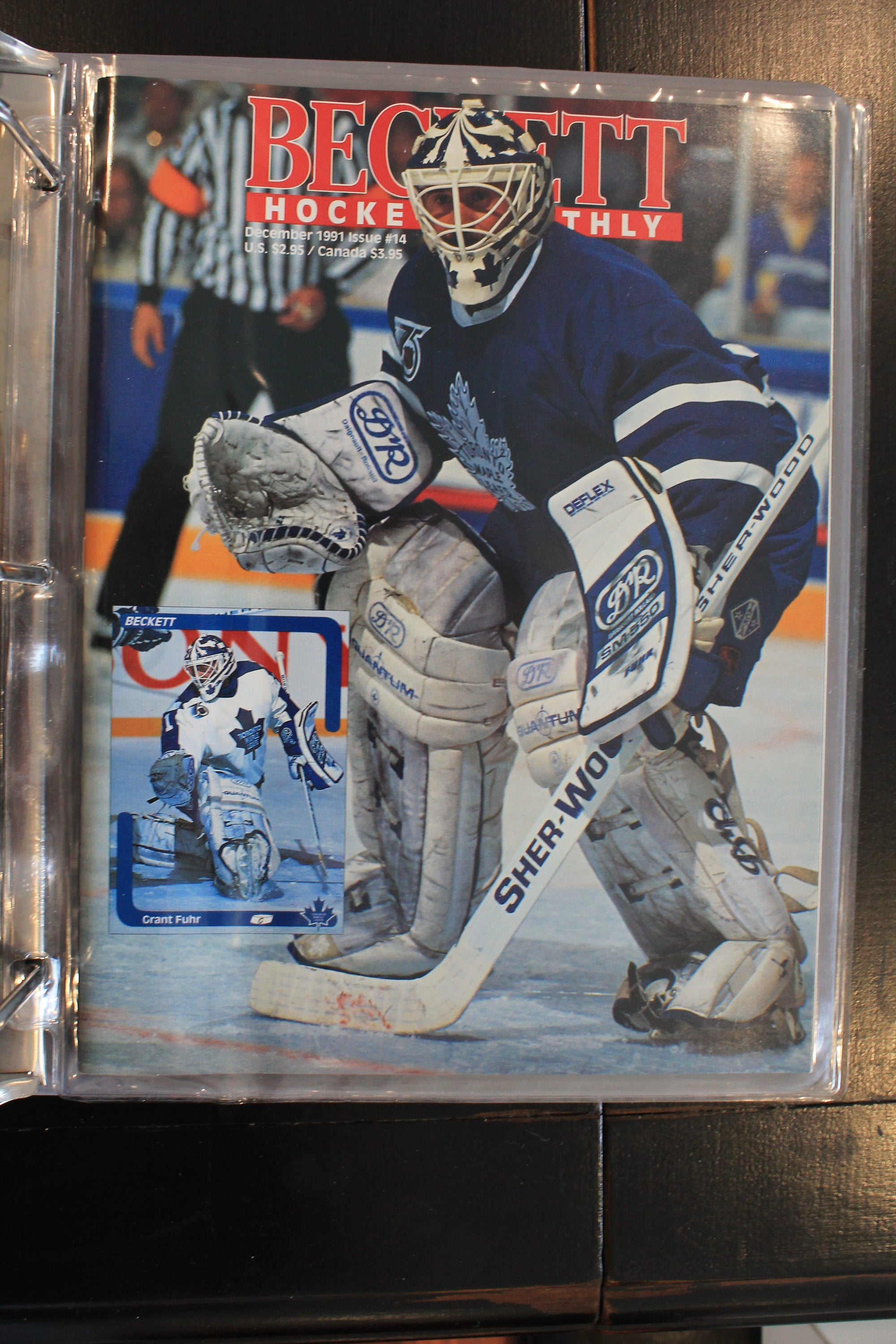 BECKETT HOCKEY MAGAZINES #1-15 w/BINDER Price Guides Gretzky COMPLETE RUN '90-92