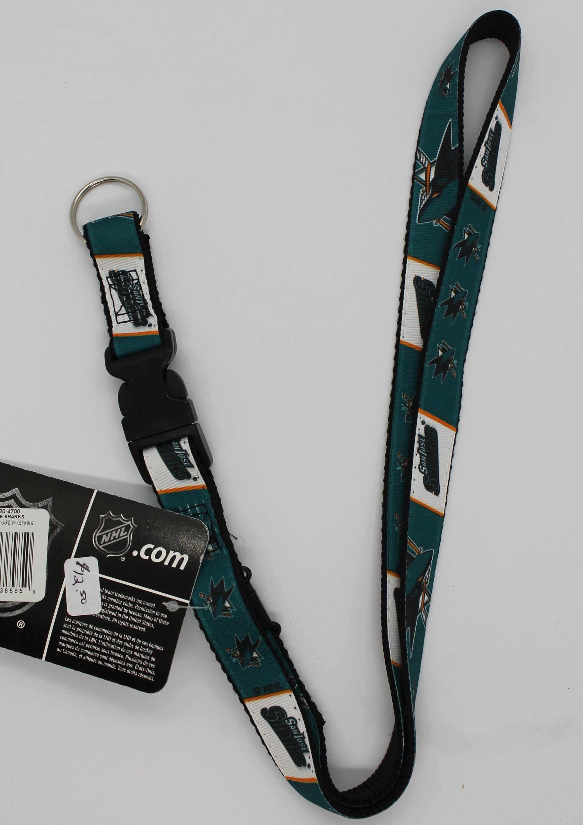 NHL San Jose Sharks Lanyard
