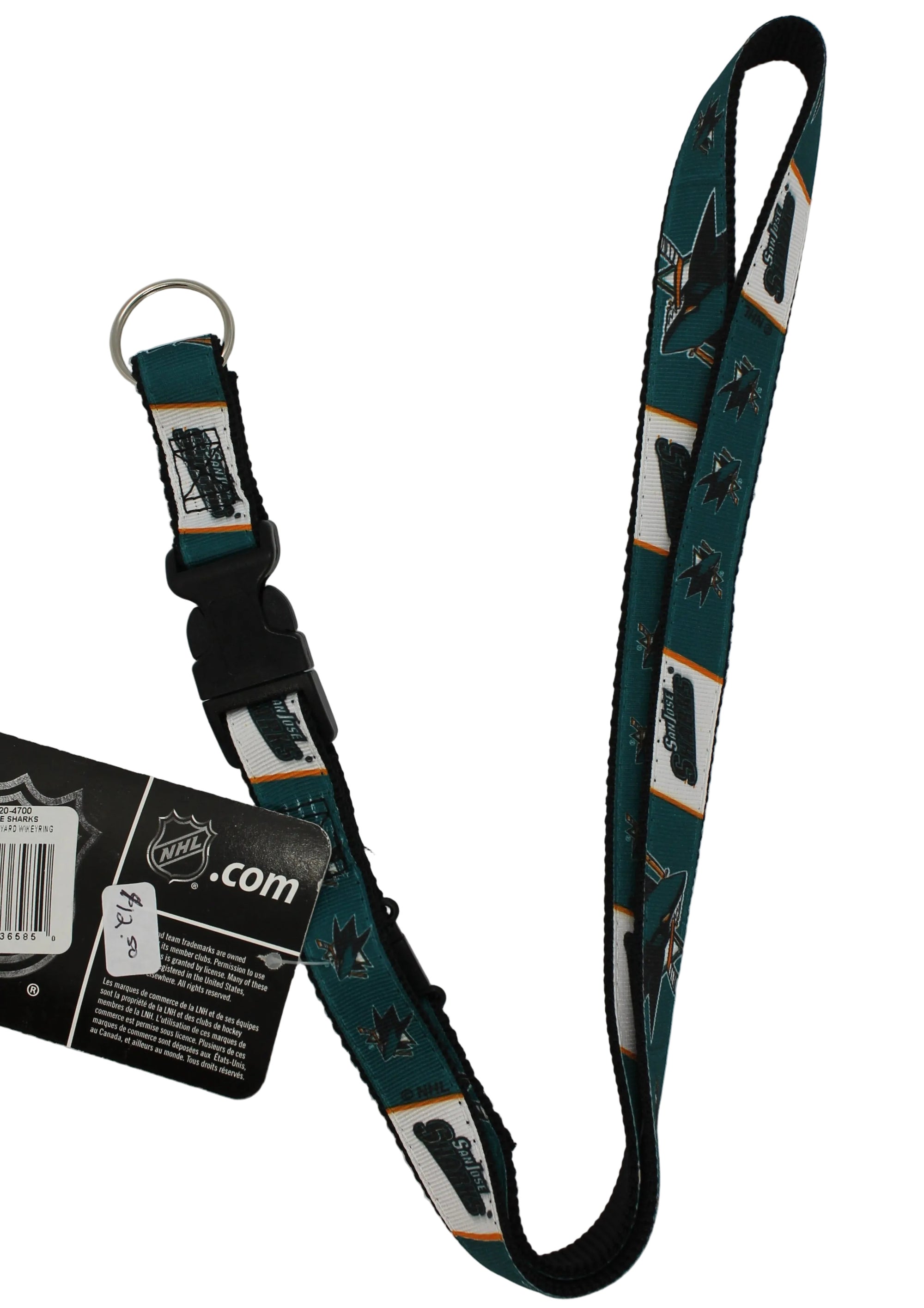 NHL San Jose Sharks Lanyard