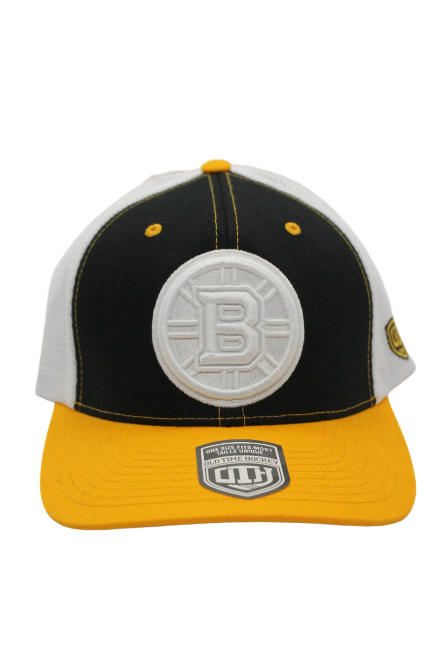 NHL Boston Bruins OTH White Logo Flex Fit Hat