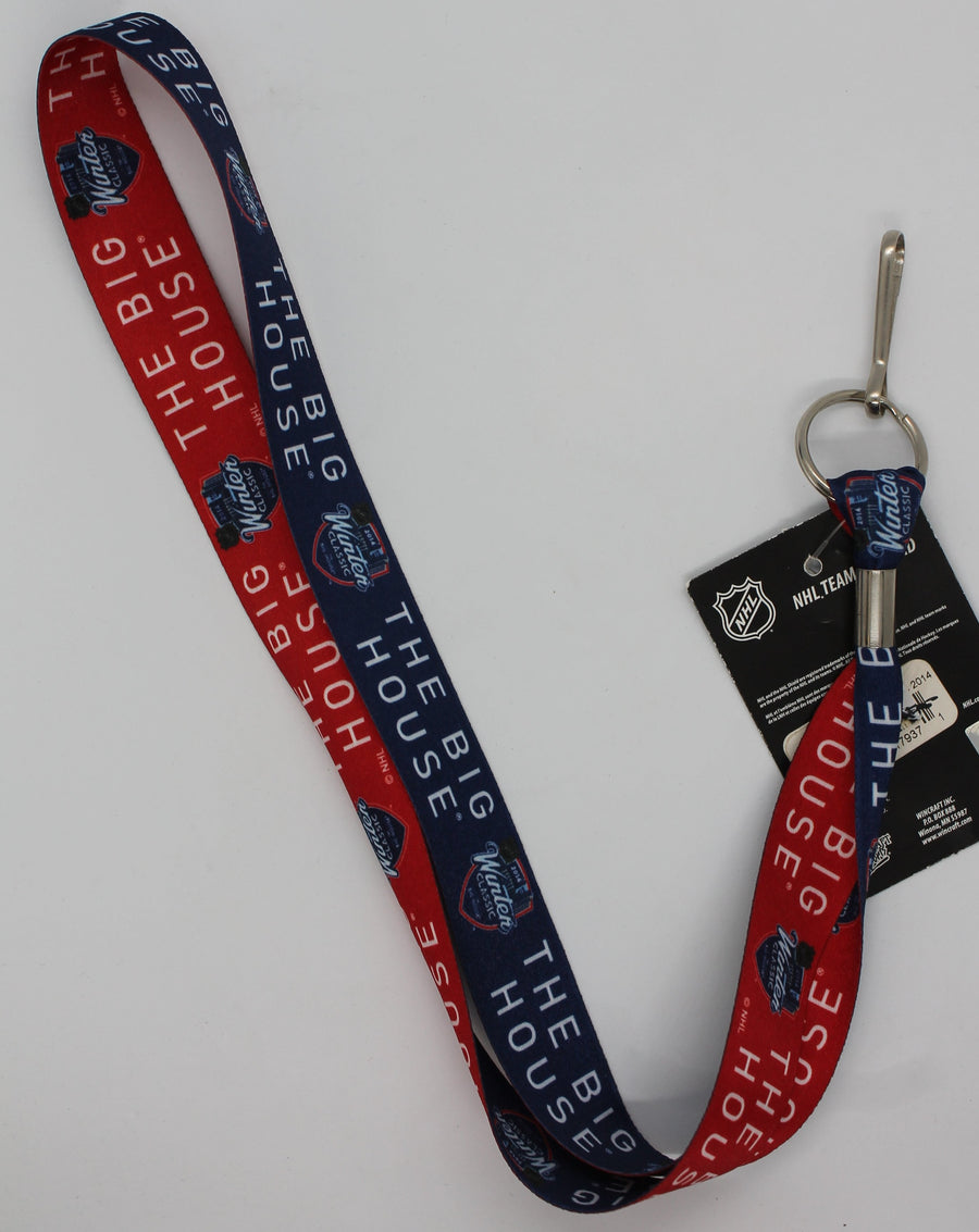 NHL 2014 Winter Classic "The Big House" Lanyard (Sale)