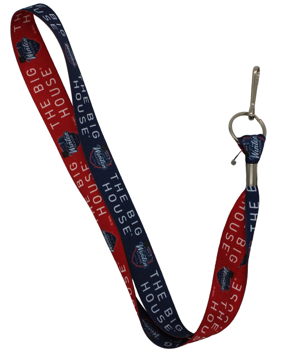 NHL 2014 Winter Classic "The Big House" Lanyard (Sale)
