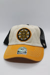 NHL Boston Bruins 47 Brand Distressed Snapback Hat