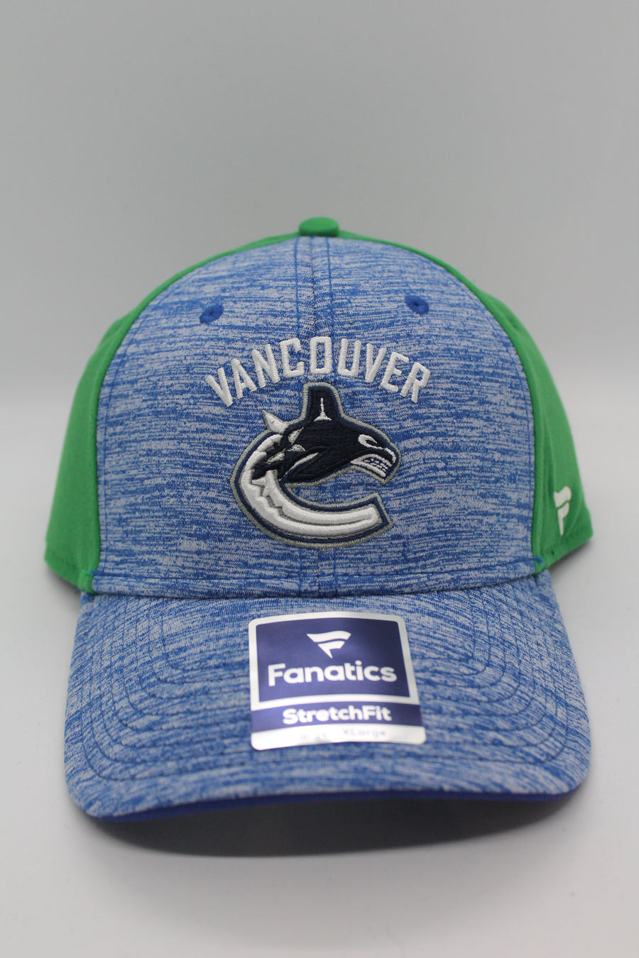 NHL Vancouver Canucks Fanatics Stretch Fit Heathered Hat