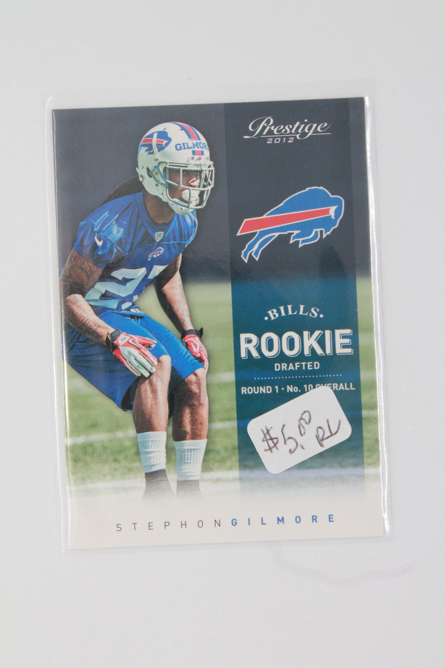 Stephon Gilmore 2012 Playoff Prestige Rookie Card