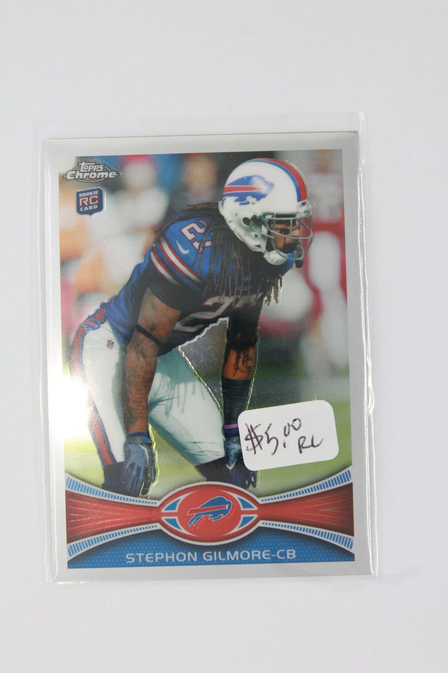 Stephon Gilmore 2012 Topps Chrome Rookie Card