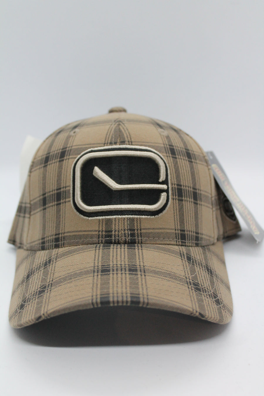 NHL Vancouver Canucks OTH Plaid Flex Fit Hat