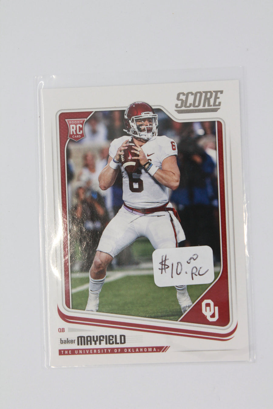 Baker Mayfield 2018 Score Rookie Card