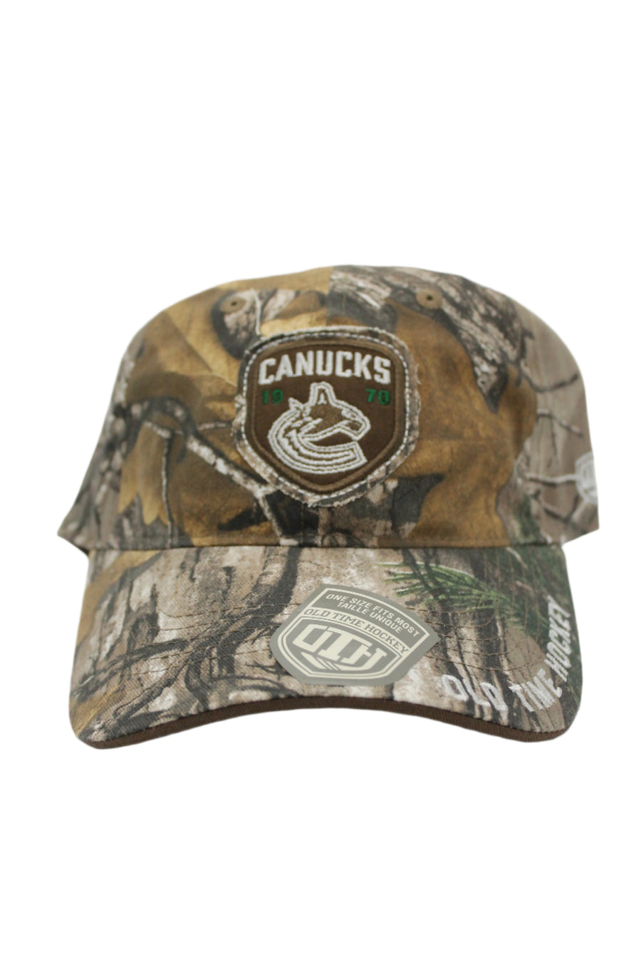 NHL Vancouver Canucks OTH Camo Adjustable Hat