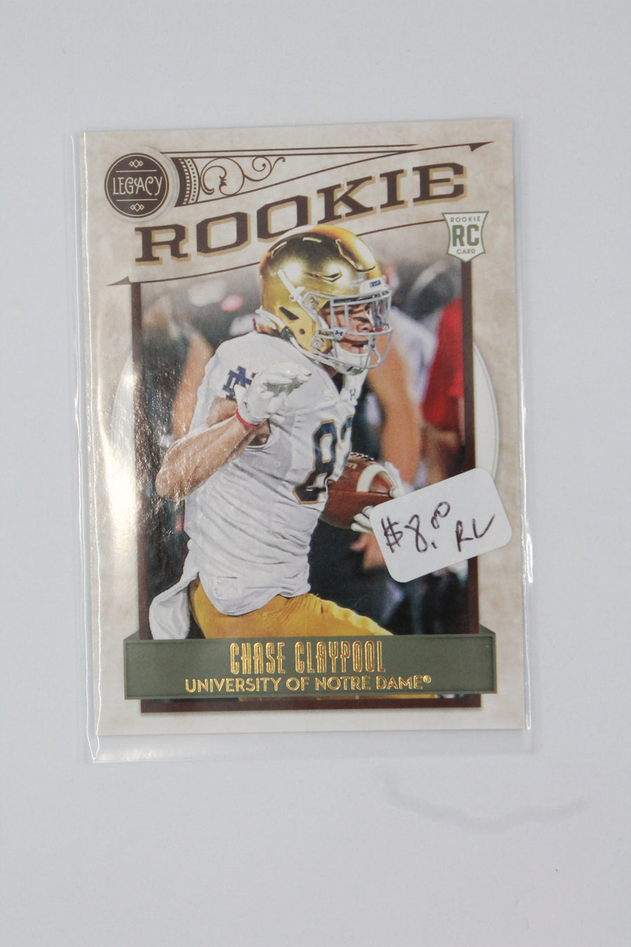 Chase Claypool 2020 Panini Legacy Rookie Card