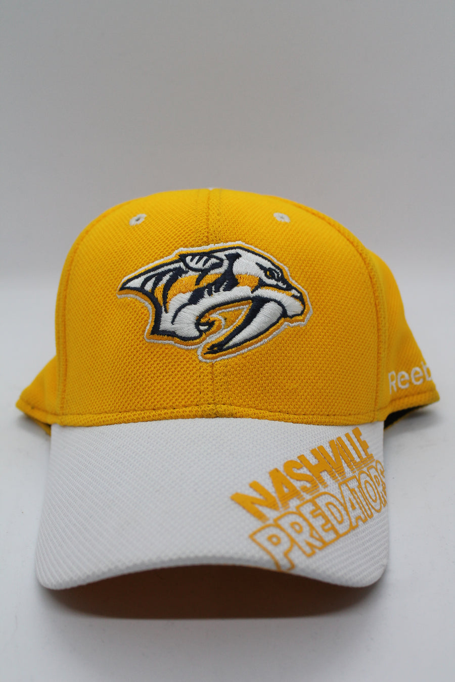 NHL Nashville Predators Reebok Center Ice Stretch Fit Hat
