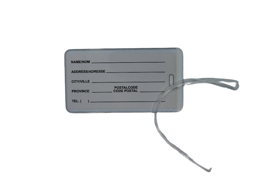 NHL Boston Bruins Plastic Luggage Tag