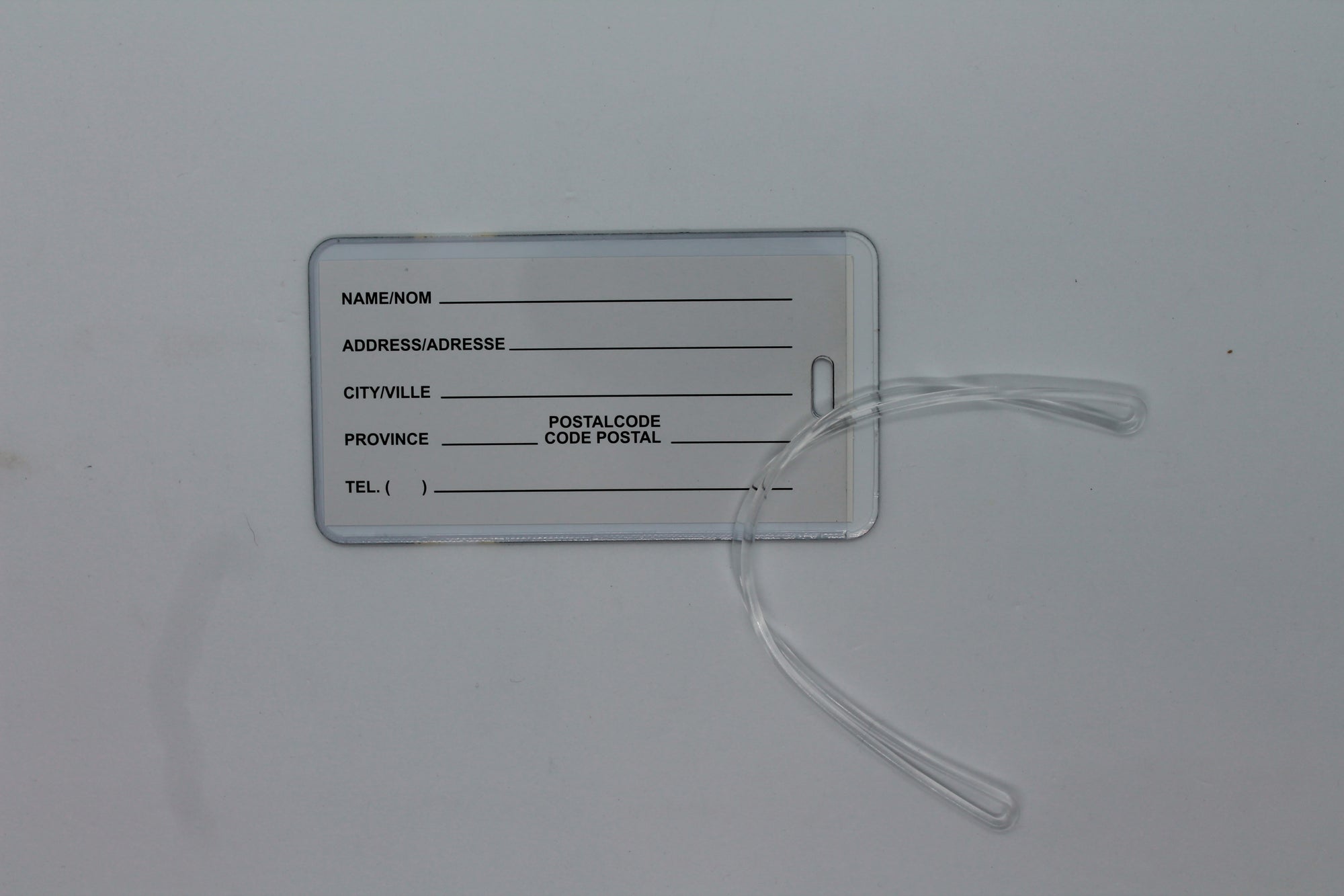 NHL Vegas Golden Knights Plastic Luggage Tag