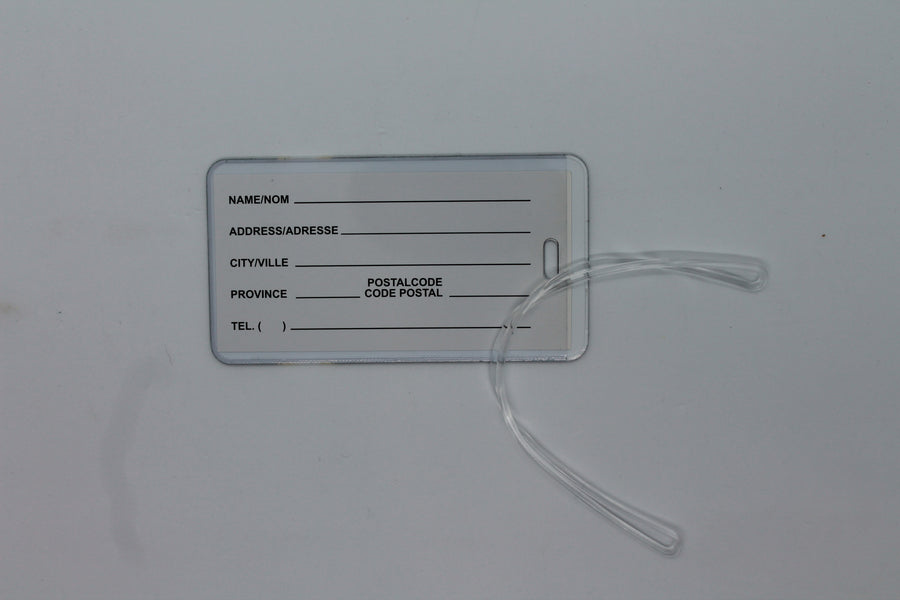 NHL Vegas Golden Knights Plastic Luggage Tag