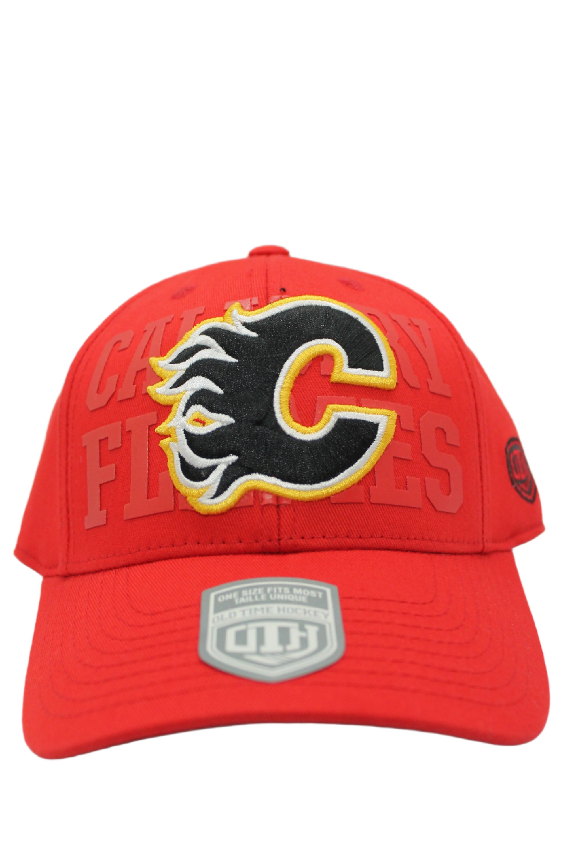 NHL Calgary Flames OTH Red Flex Fit Hat