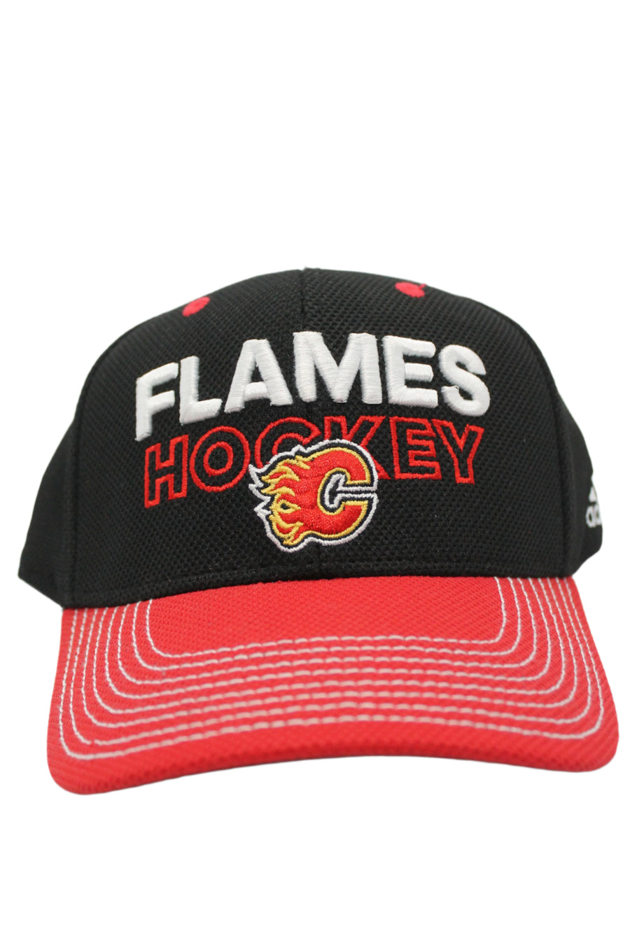 NHL Calgary Flames Adidas Pro Collection Flex Hat