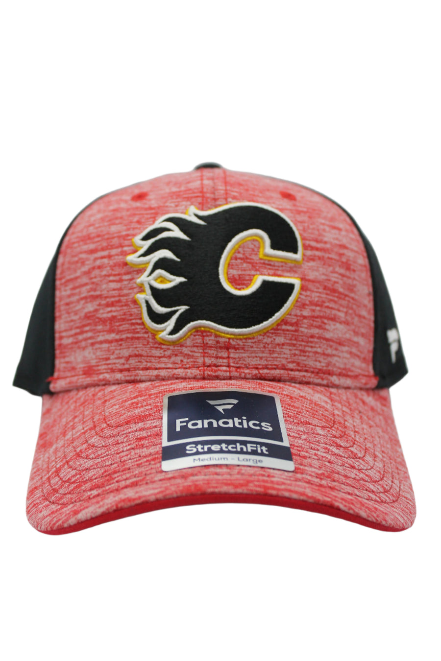 NHL Calgary Flames Canucks Fanatics Stretch Fit Heathered Hat