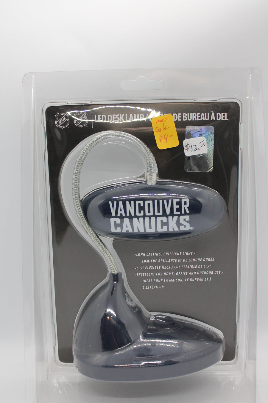 NHL Vancouver Canucks LED Desk Lamp- SALE