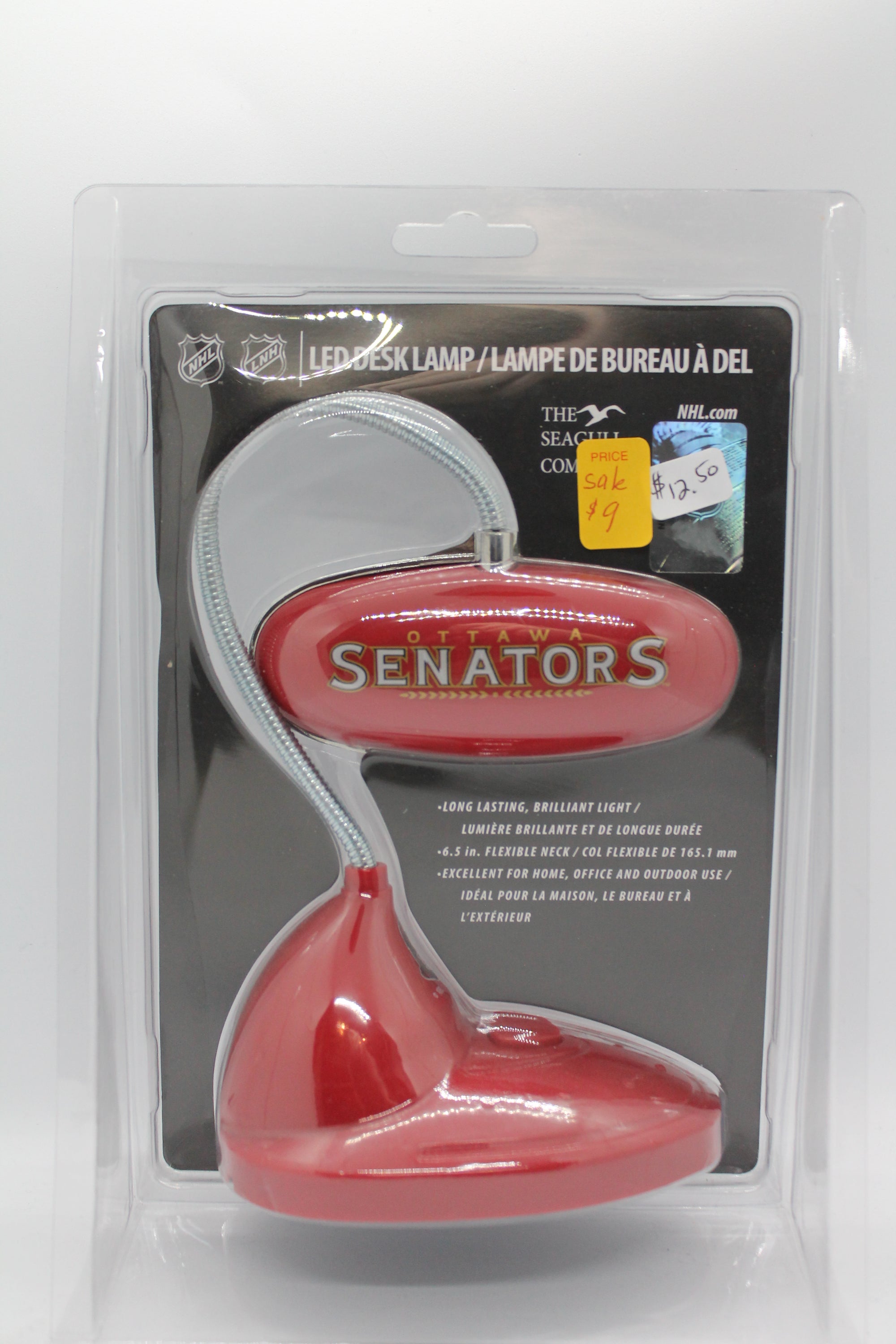 NHL Ottawa Senators LED Desk Lamp- SALE