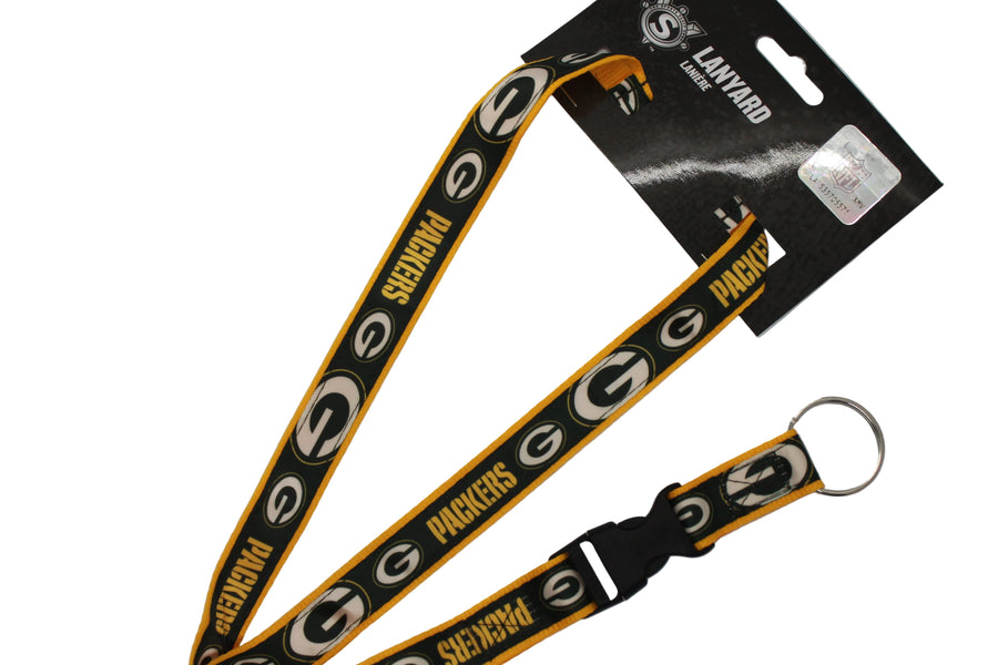 NFL Green Bay Packers Webbed Lanyard