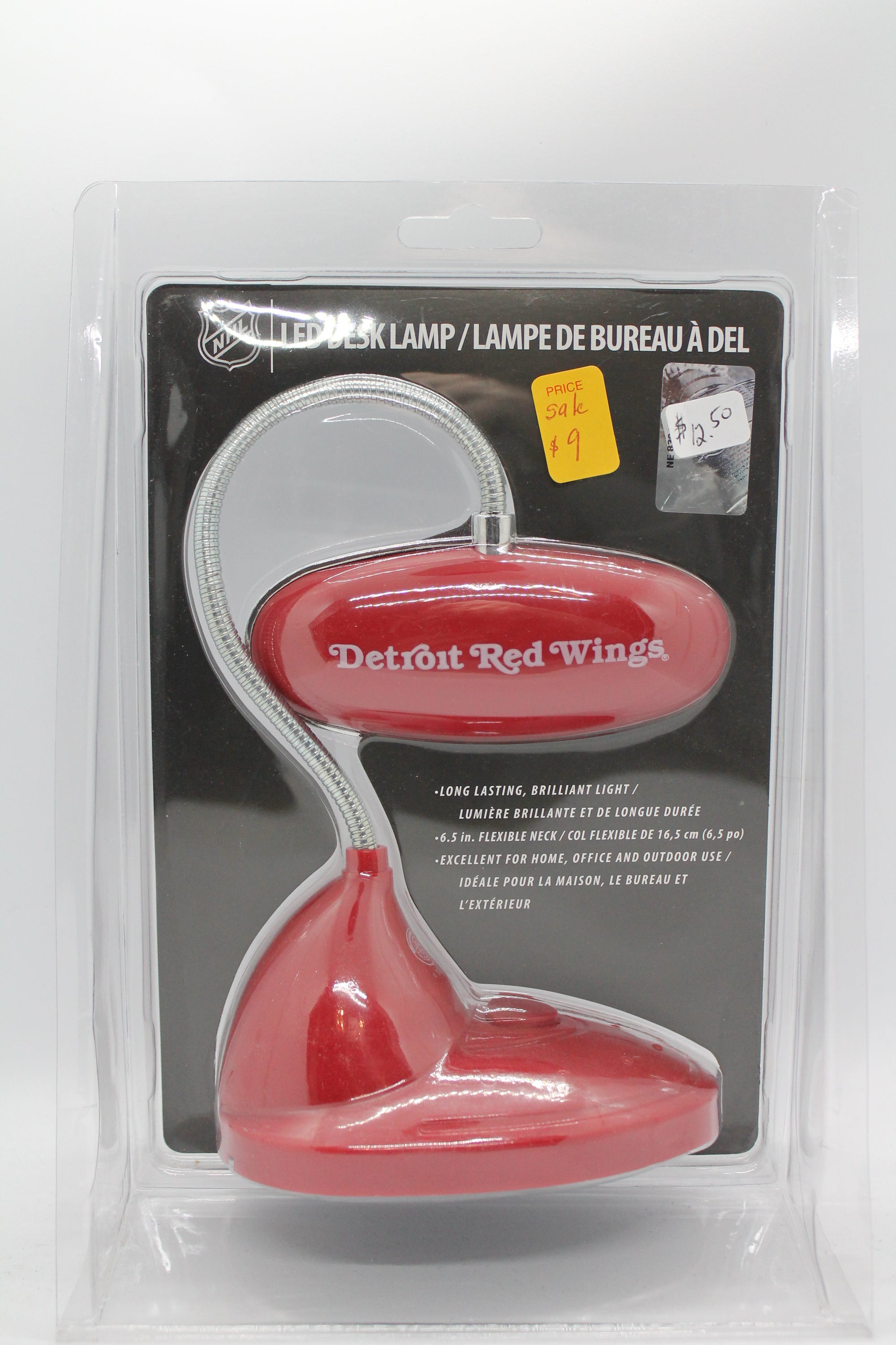 NHL Detroit Red Wings LED Desk Lamp- SALE