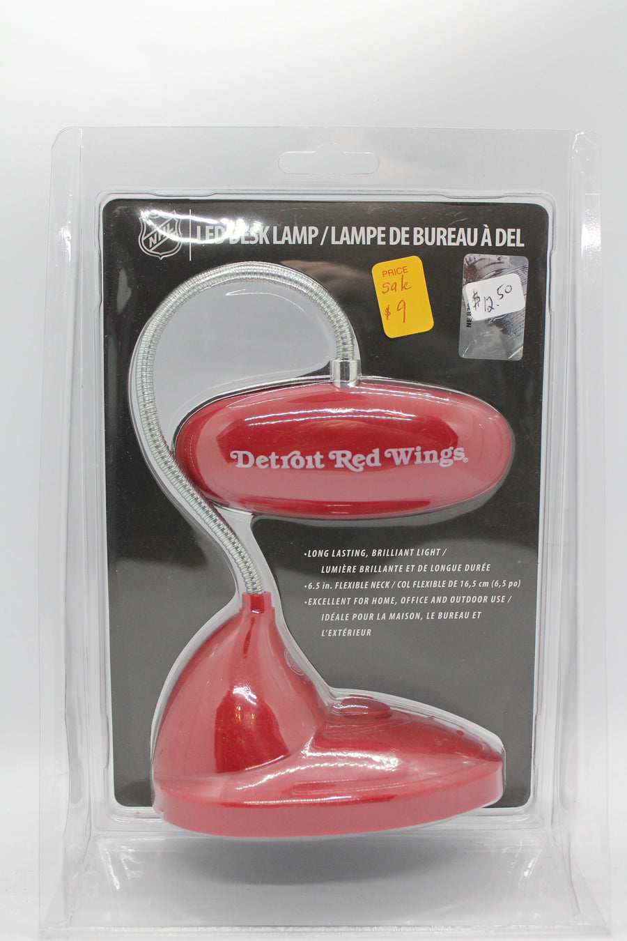 NHL Detroit Red Wings LED Desk Lamp- SALE