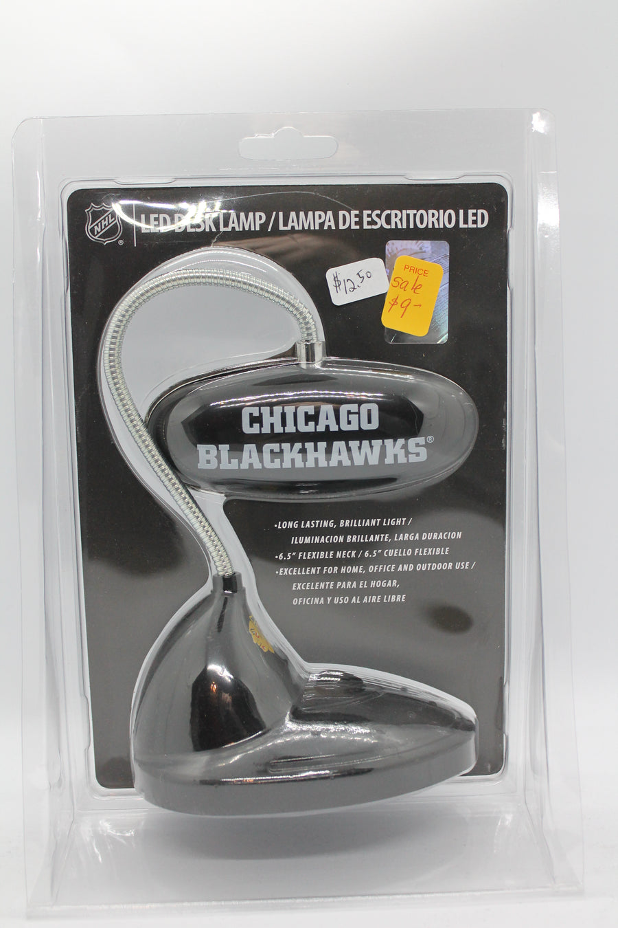 NHL Chicago Blackhawks LED Desk Lamp- SALE