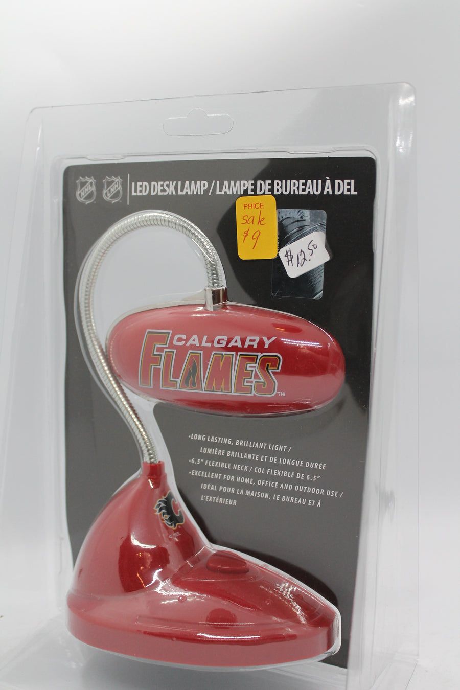 NHL Calgary Flames LED Desk Lamp- SALE