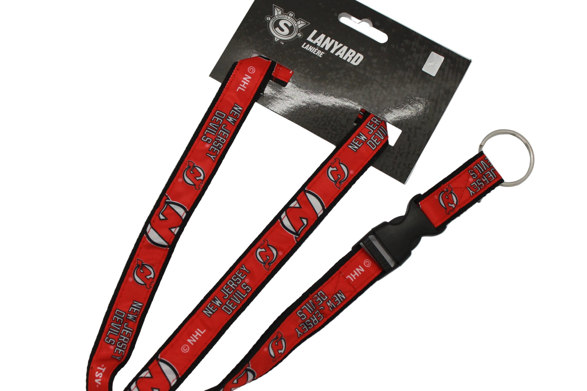 NHL New Jersey Devils Webbed Lanyard