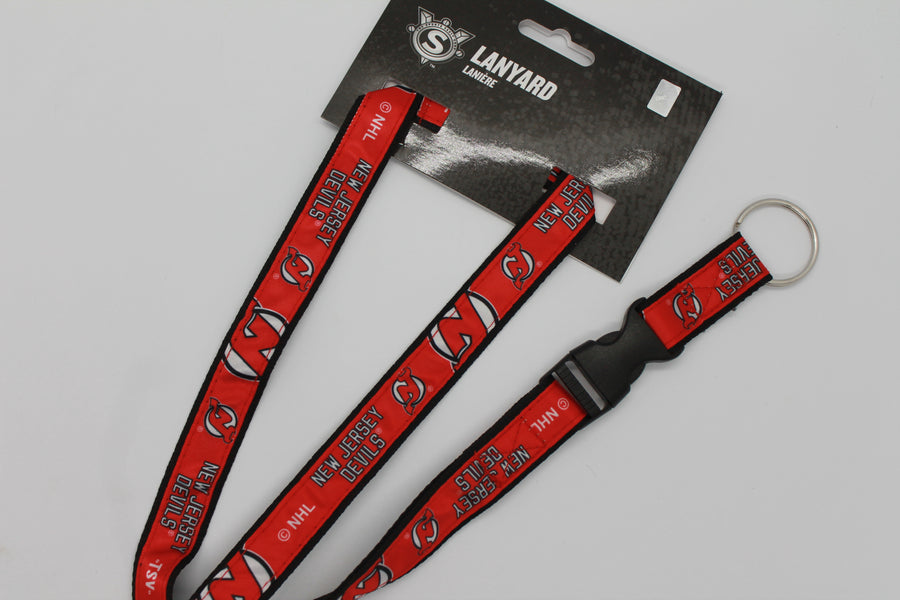 NHL New Jersey Devils Webbed Lanyard