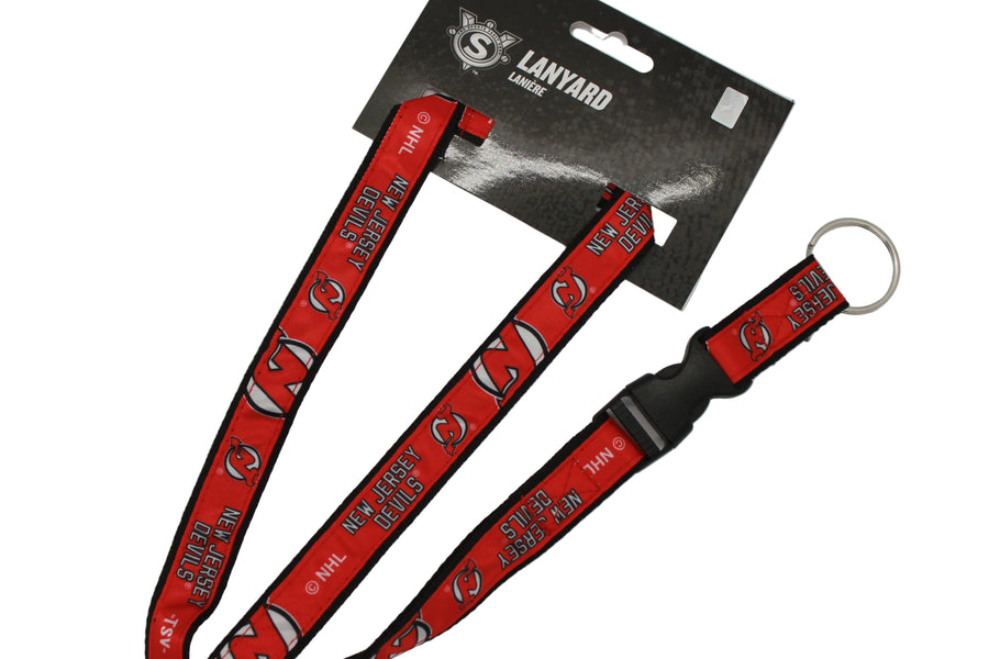 NHL New Jersey Devils Webbed Lanyard