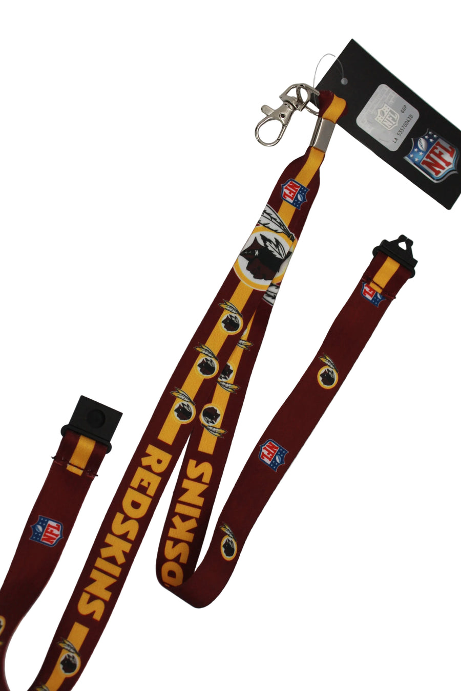 NFL Washington Redskins Sublimated Lanyard