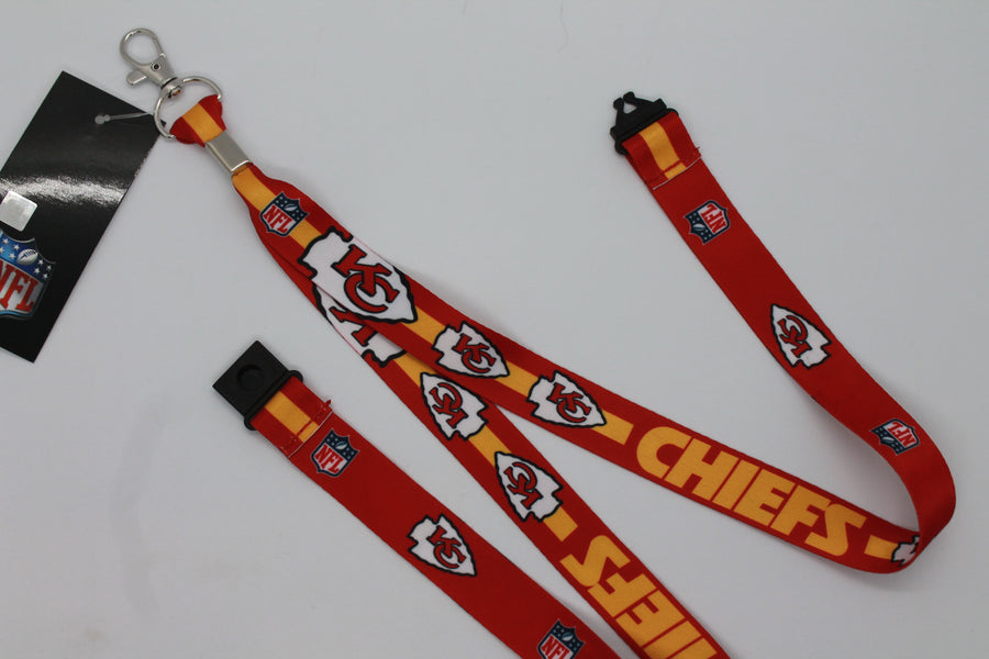 NFL Kansas City Chiefs Sublimated Lanyard