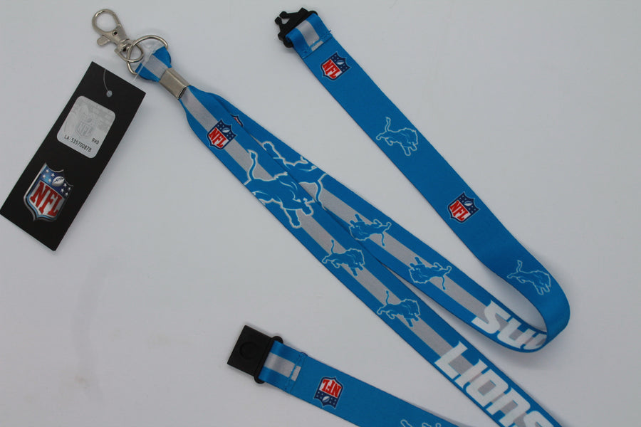 NFL Detroit Lions Sublimated Lanyard