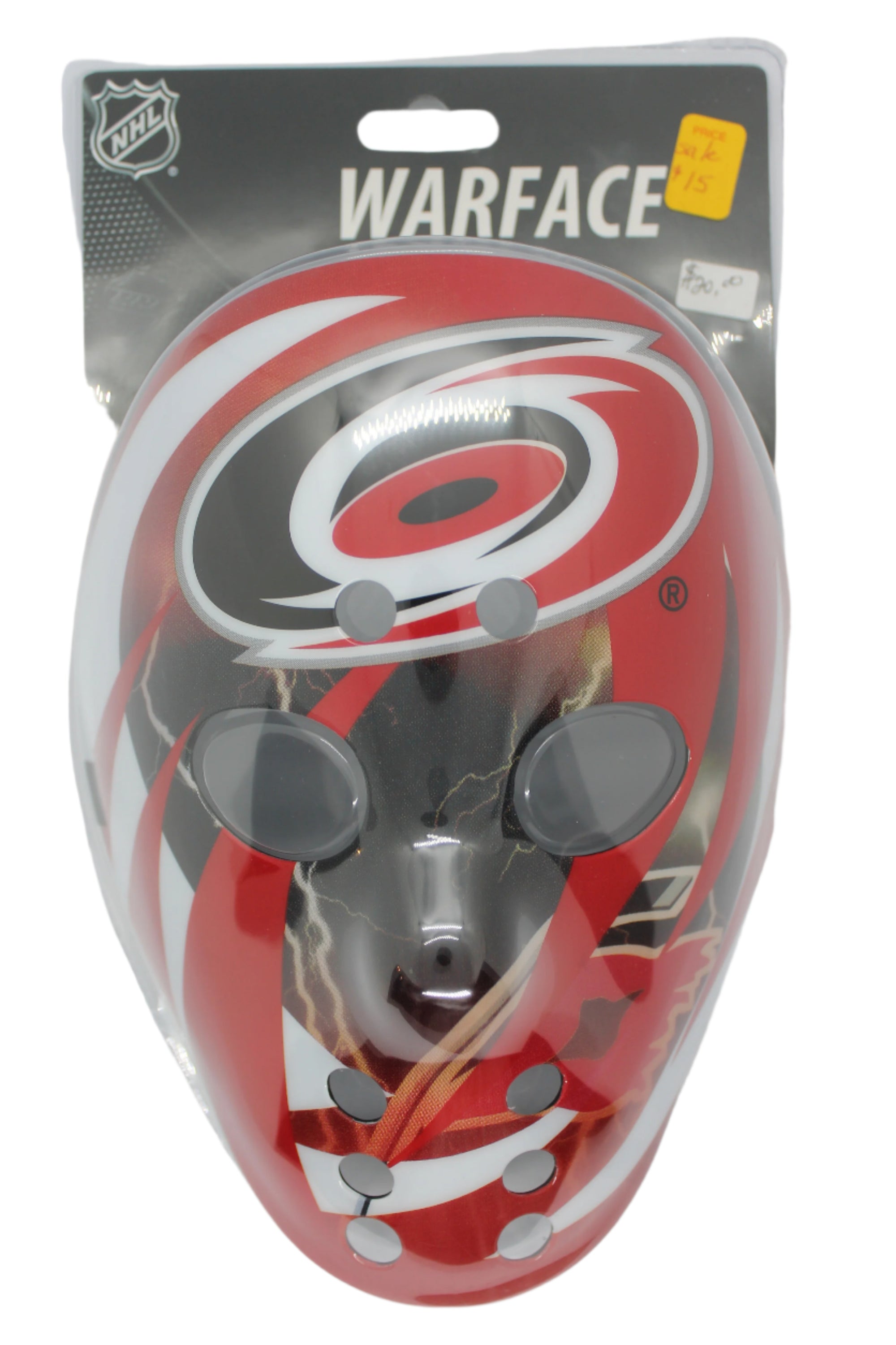 NHL Carolina Hurricanes Warface Fan Mask- SALE