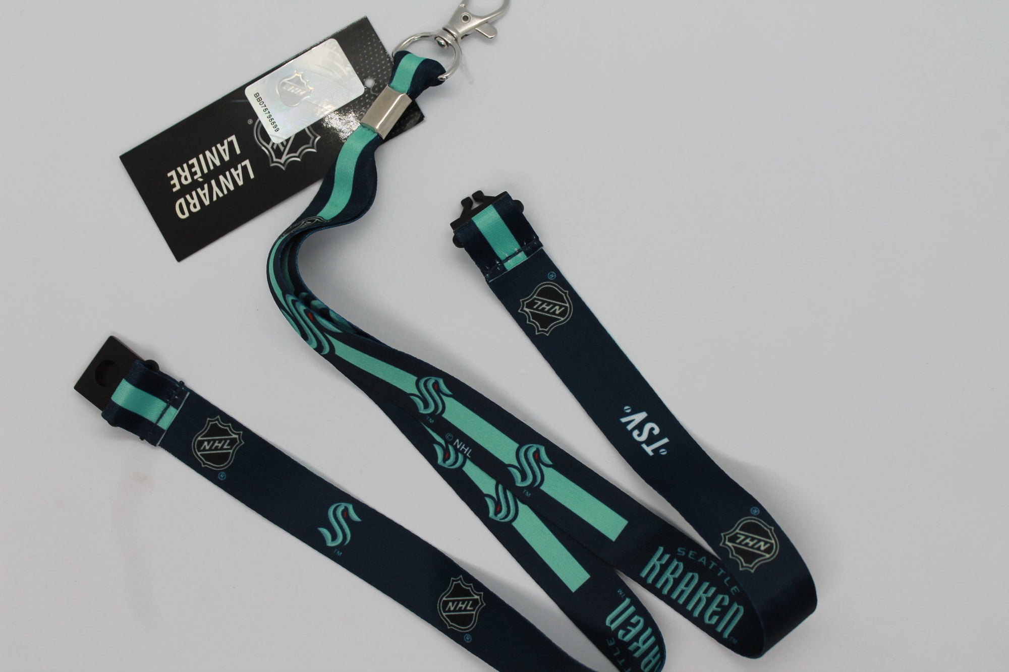 NHL Seattle Kraken Sublimated Lanyard