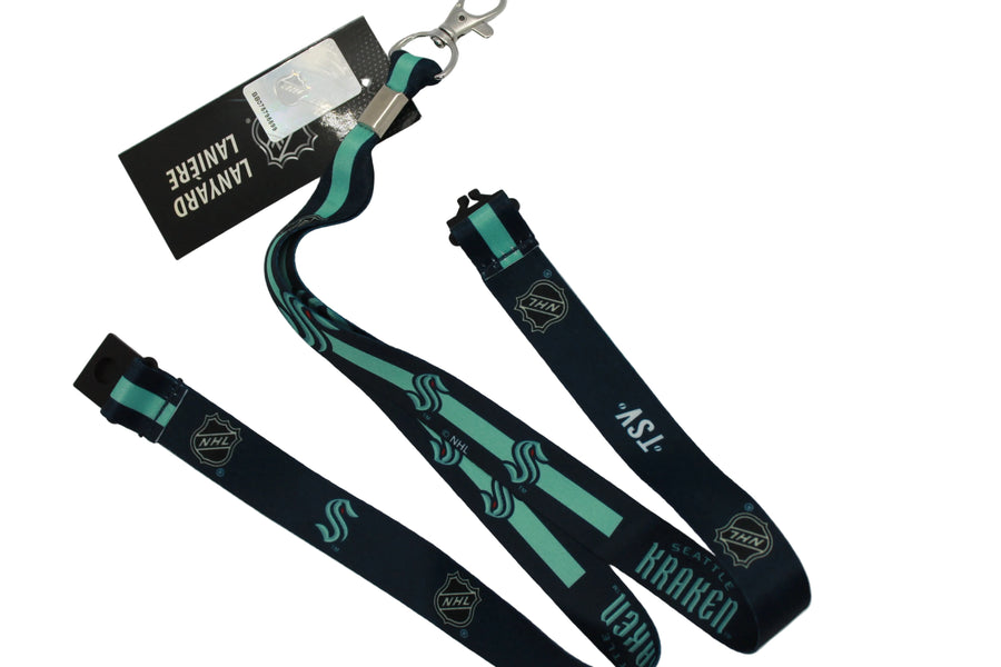 NHL Seattle Kraken Sublimated Lanyard