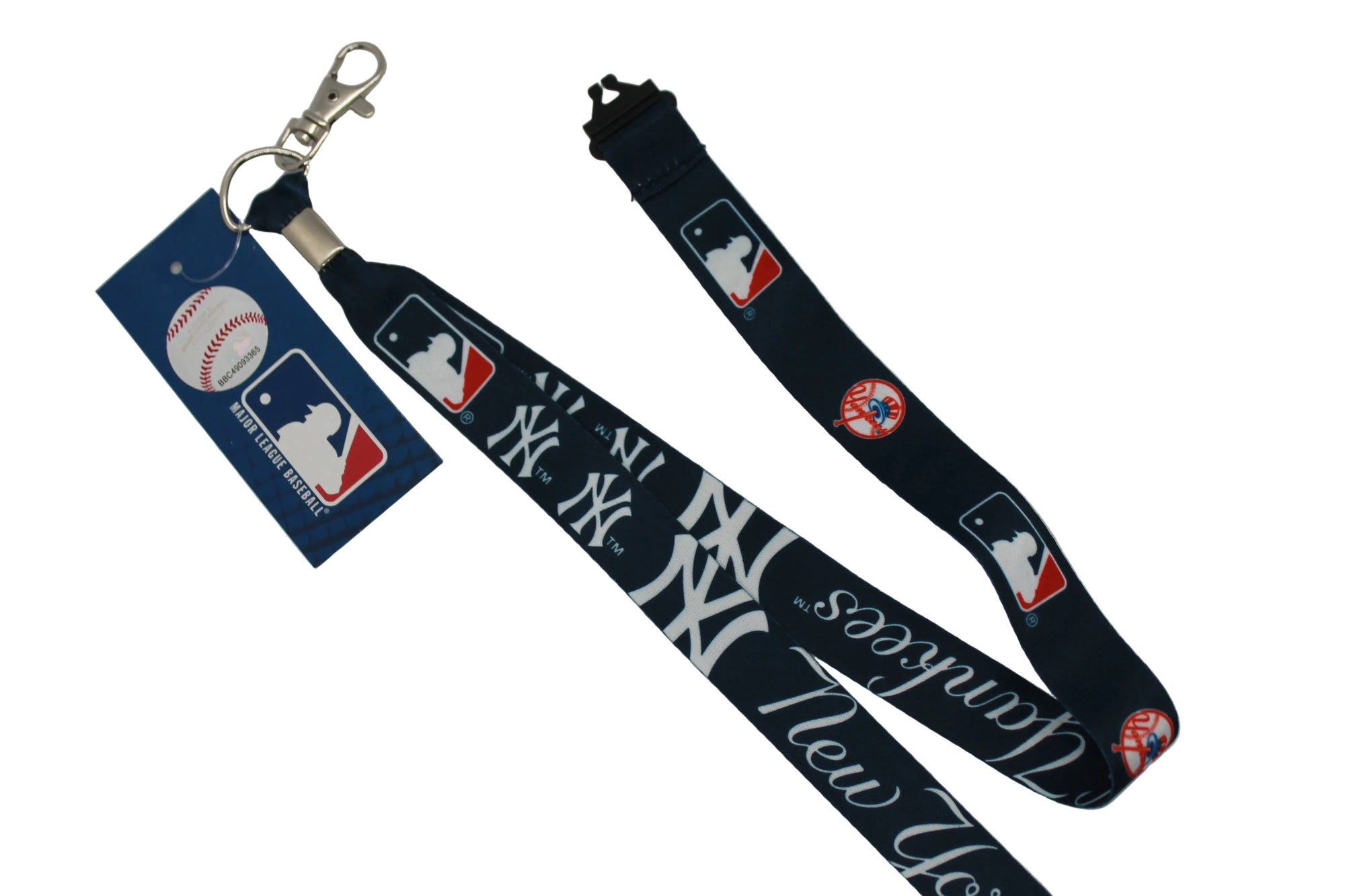 MLB New York Yankee Sublimated Lanyard