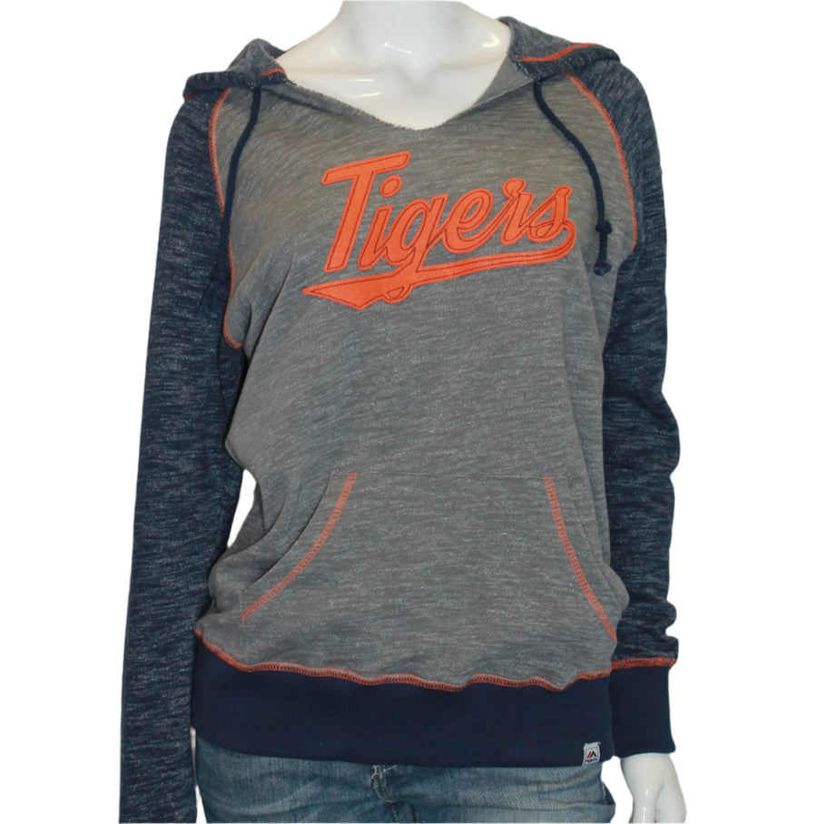 MLB Detroit Tigers Womens Majestic S Relaxed Hoodie (online only)