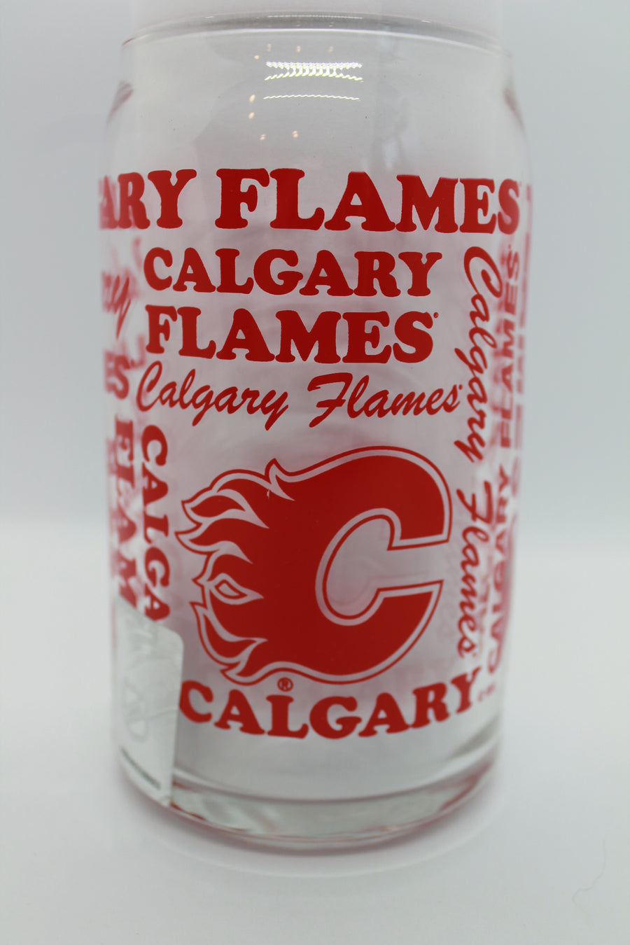 NHL Calgary Flames 16 oz Spirit Can Glass