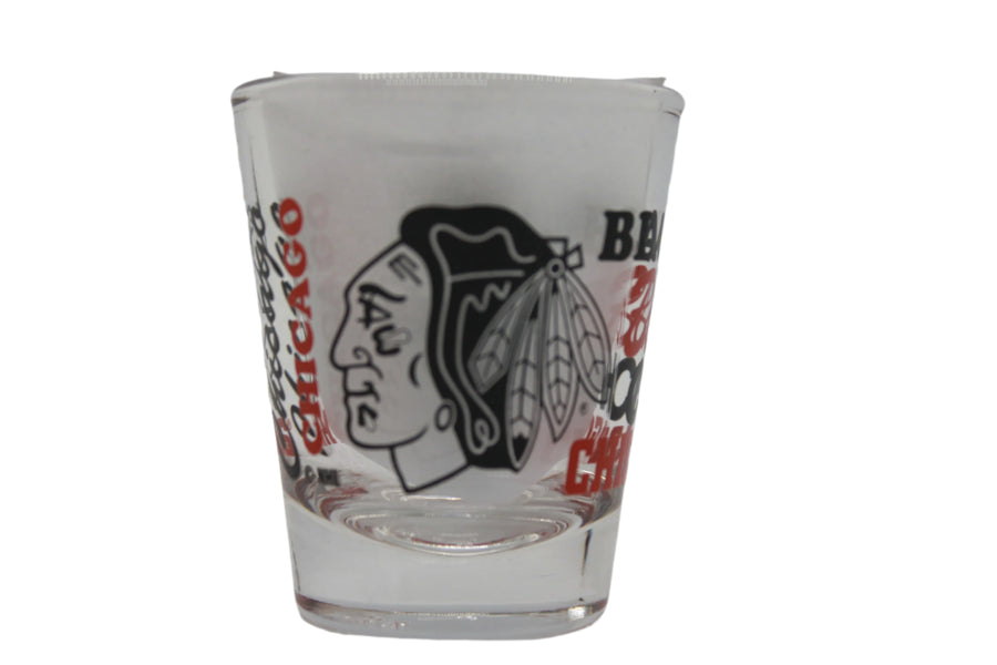 NHL Chicago Blackhawks 2 oz Shot Glass