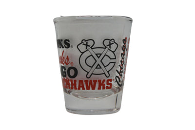 NHL Chicago Blackhawks 2 oz Shot Glass