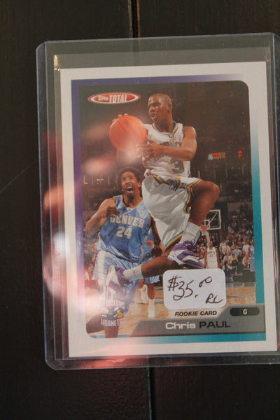 Chris Paul 2005-06 Topps Total Rookie Card