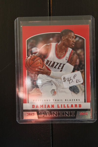 Damian Lillard 2012-13 Panini Rookie Card