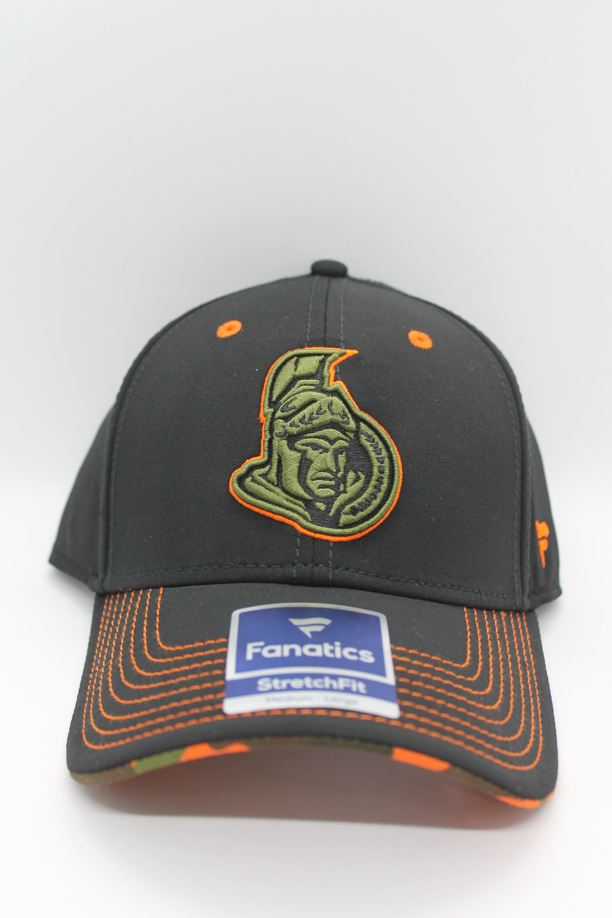 NHL Ottawa Senators Fanatics Stretch Fit Camo Hat