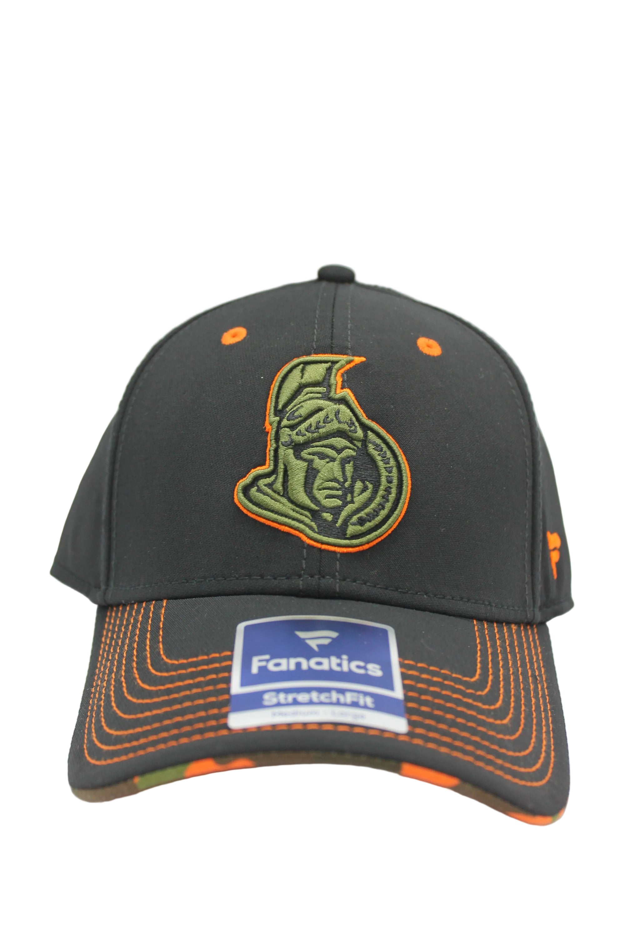 NHL Ottawa Senators Fanatics Stretch Fit Camo Hat